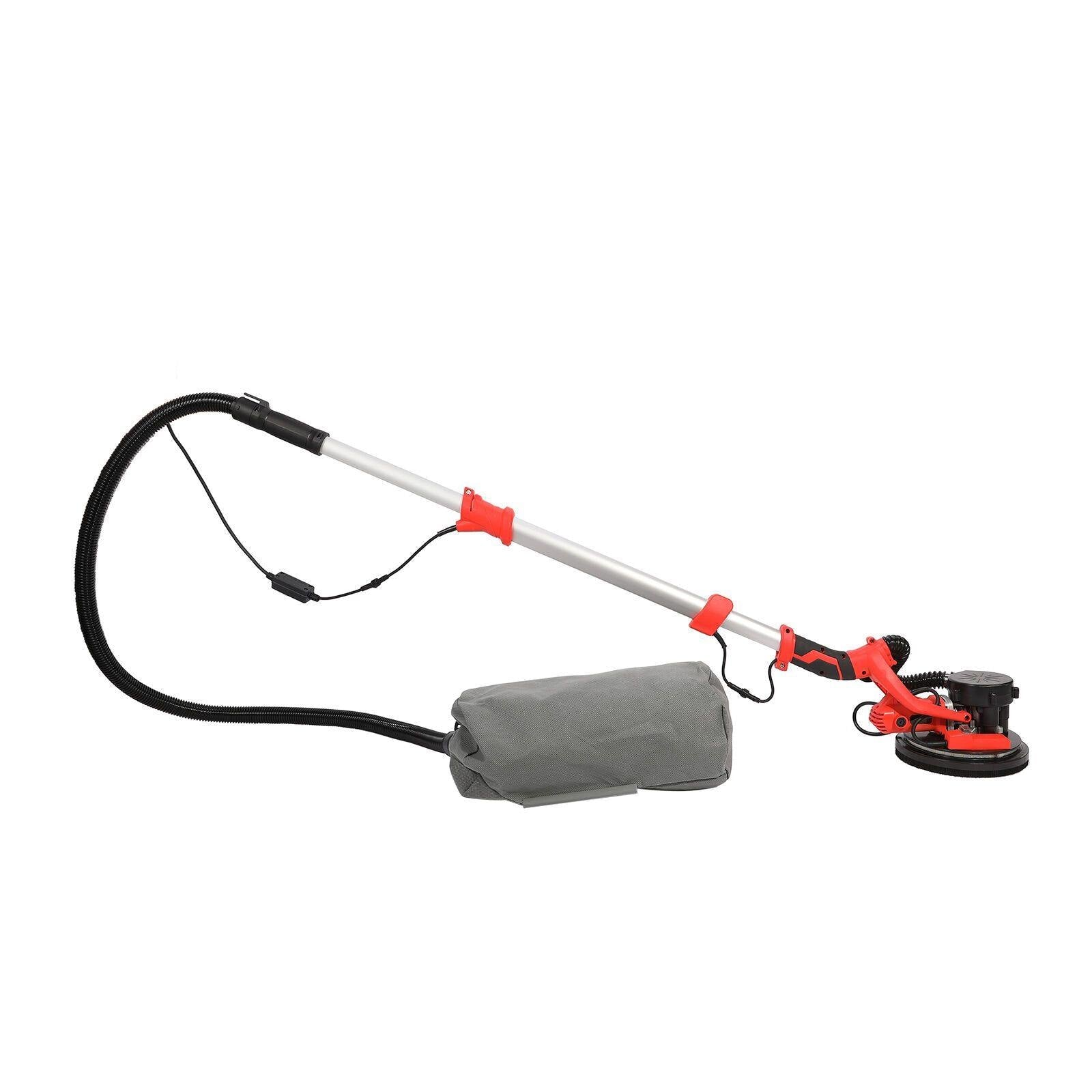 Electric Drywall Sander 800W Adjustable 6 Speed Removable Chassis Edge Light Bar