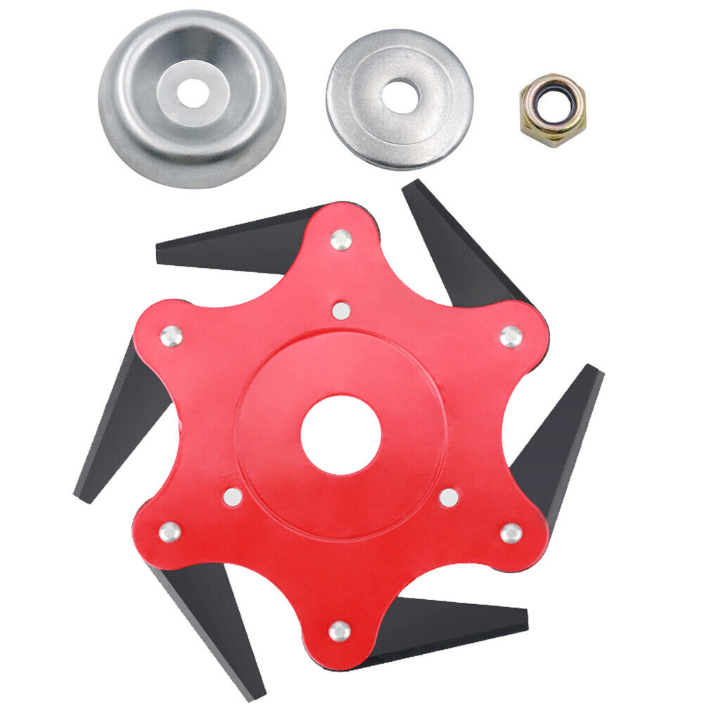 Durable Metal Brush Cutter Weed Wacker Eater Attachment Blade