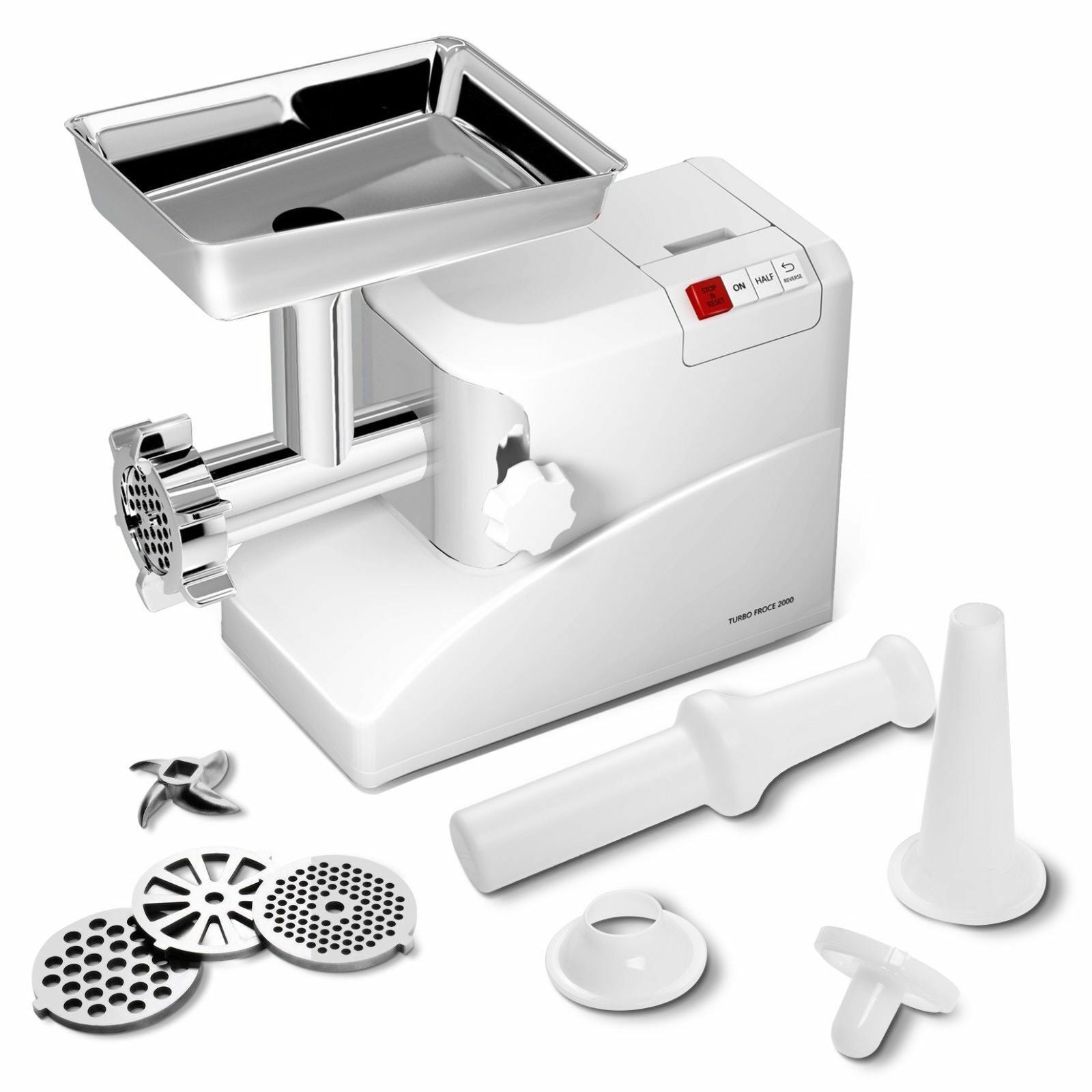 Powerful Tabletop Home Kitchen Meat Sausage Food Mincer Grinder