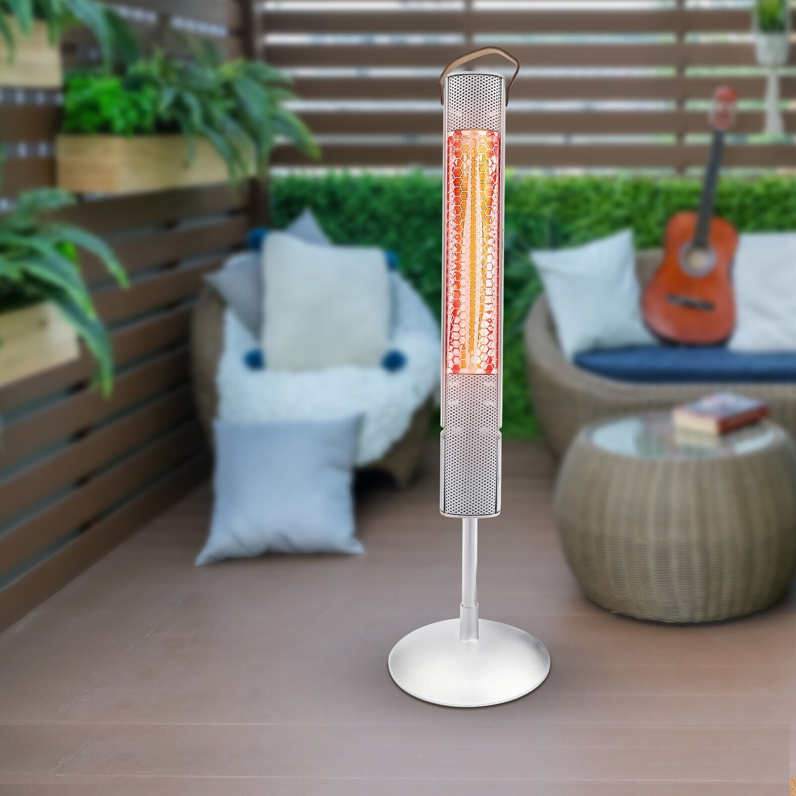 Portable Freestanding Indoor / Outdoor Infrared Space Patio Heater