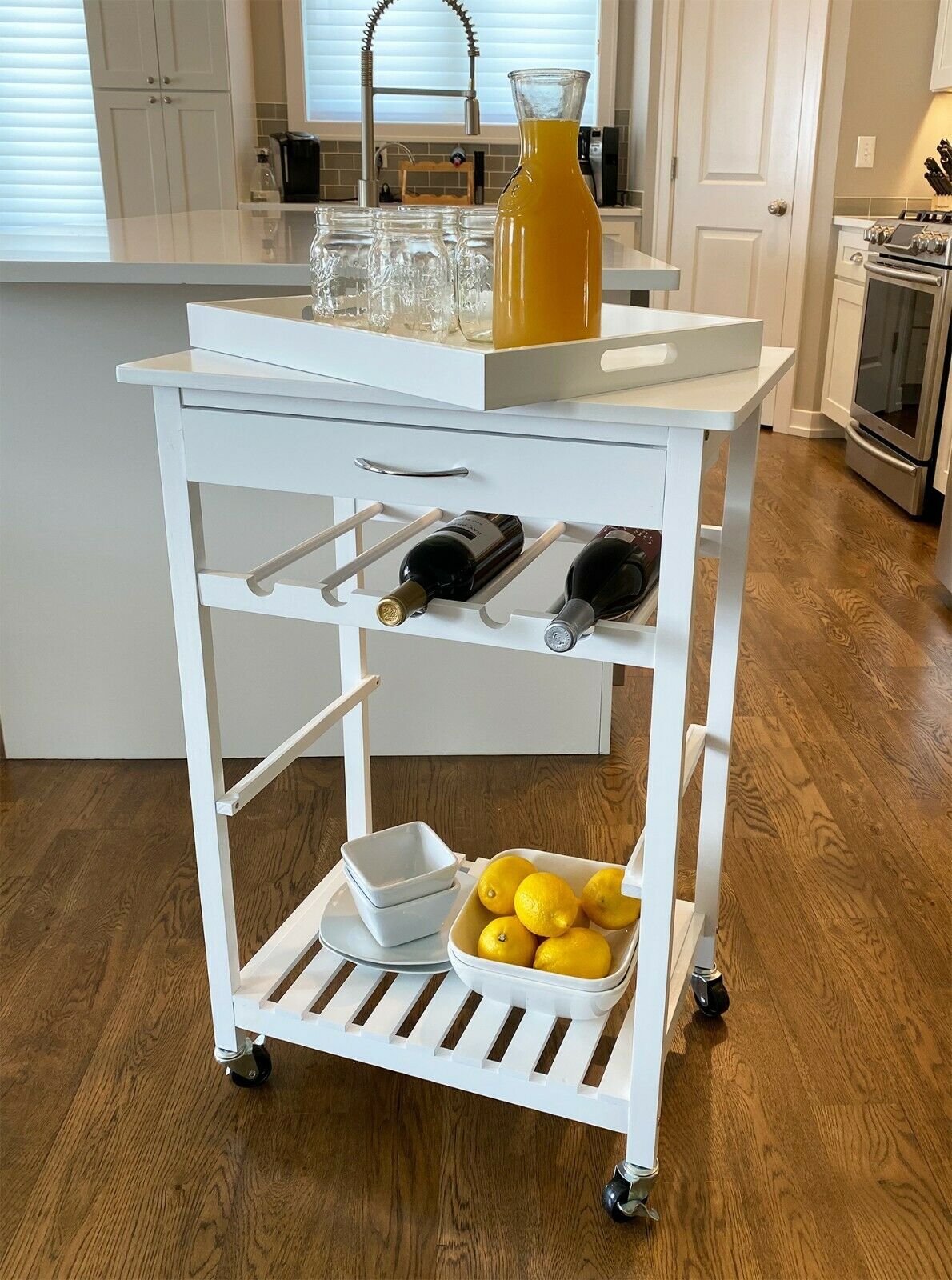 Rolling Bar Cart