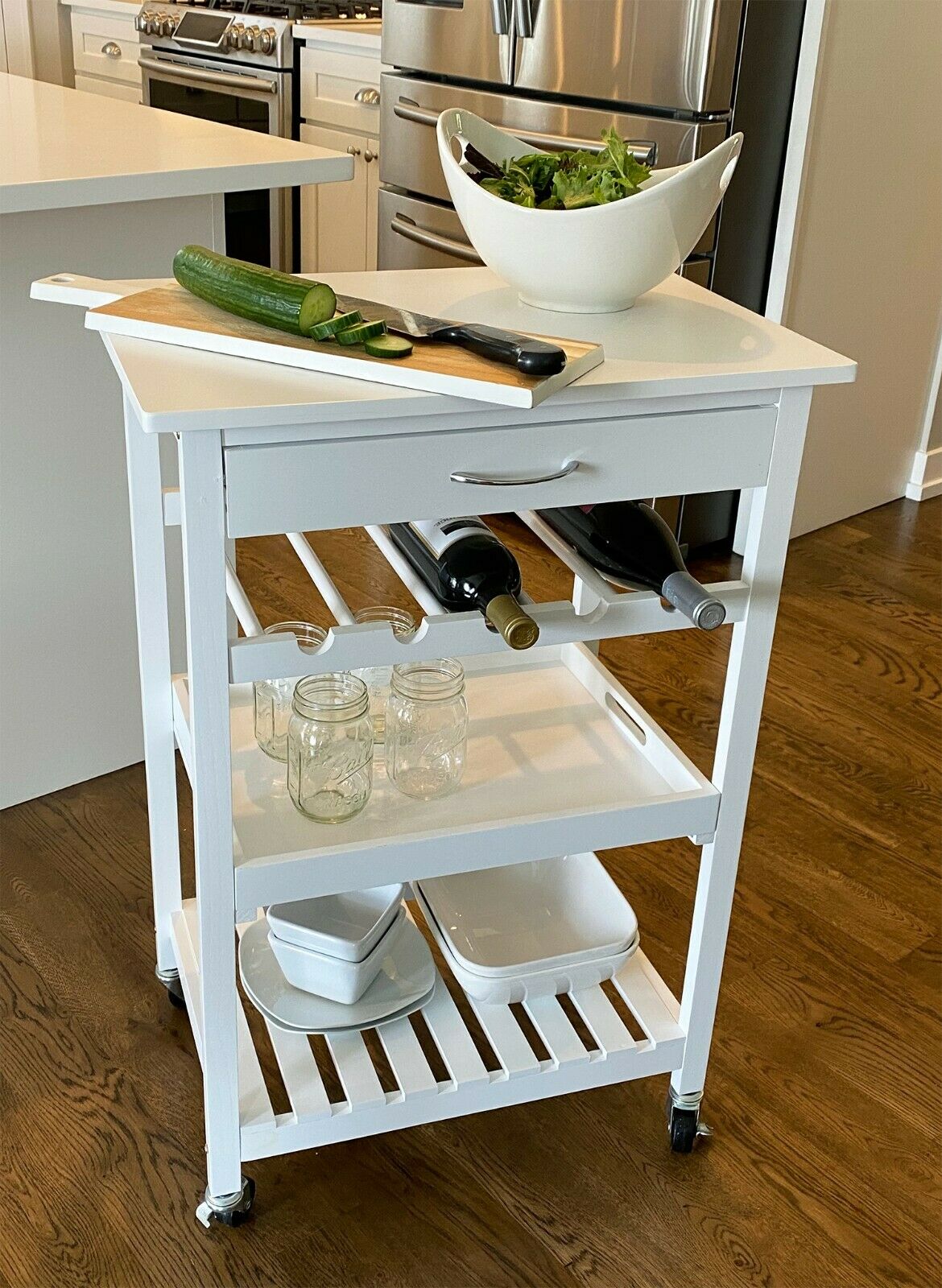 Rolling Bar Cart