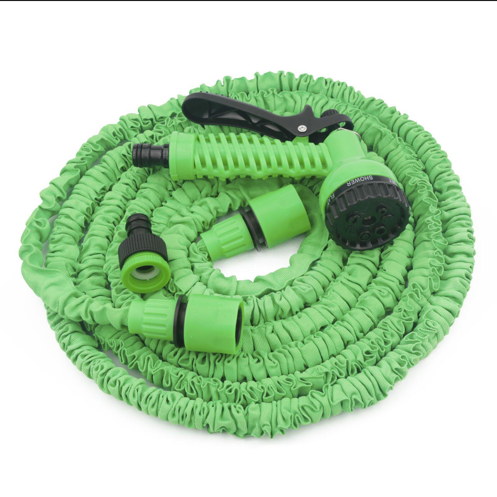 Latex Expanding Flexible Water Hose with Spray Nozzle