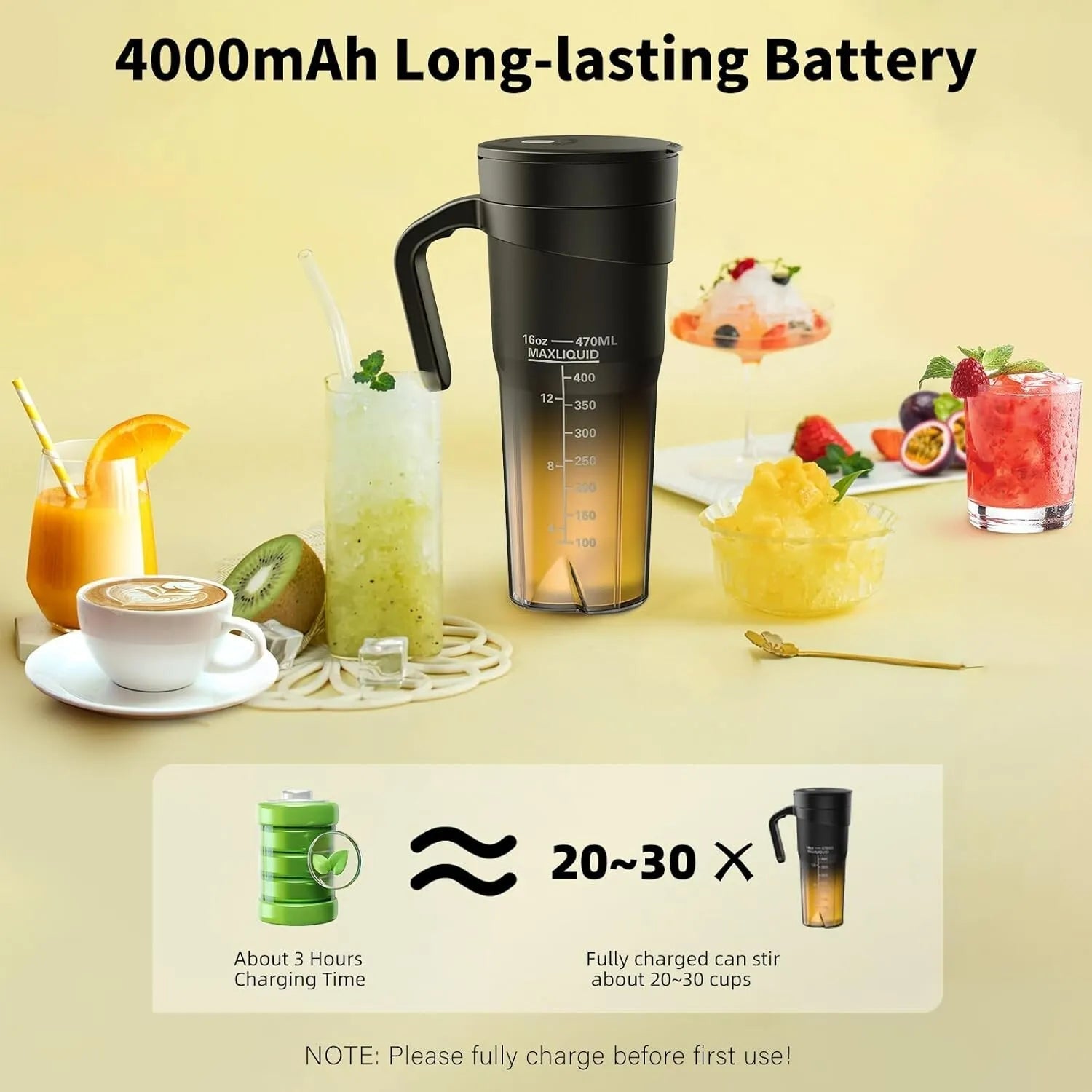 Portable Blender For Shakes And Smoothies