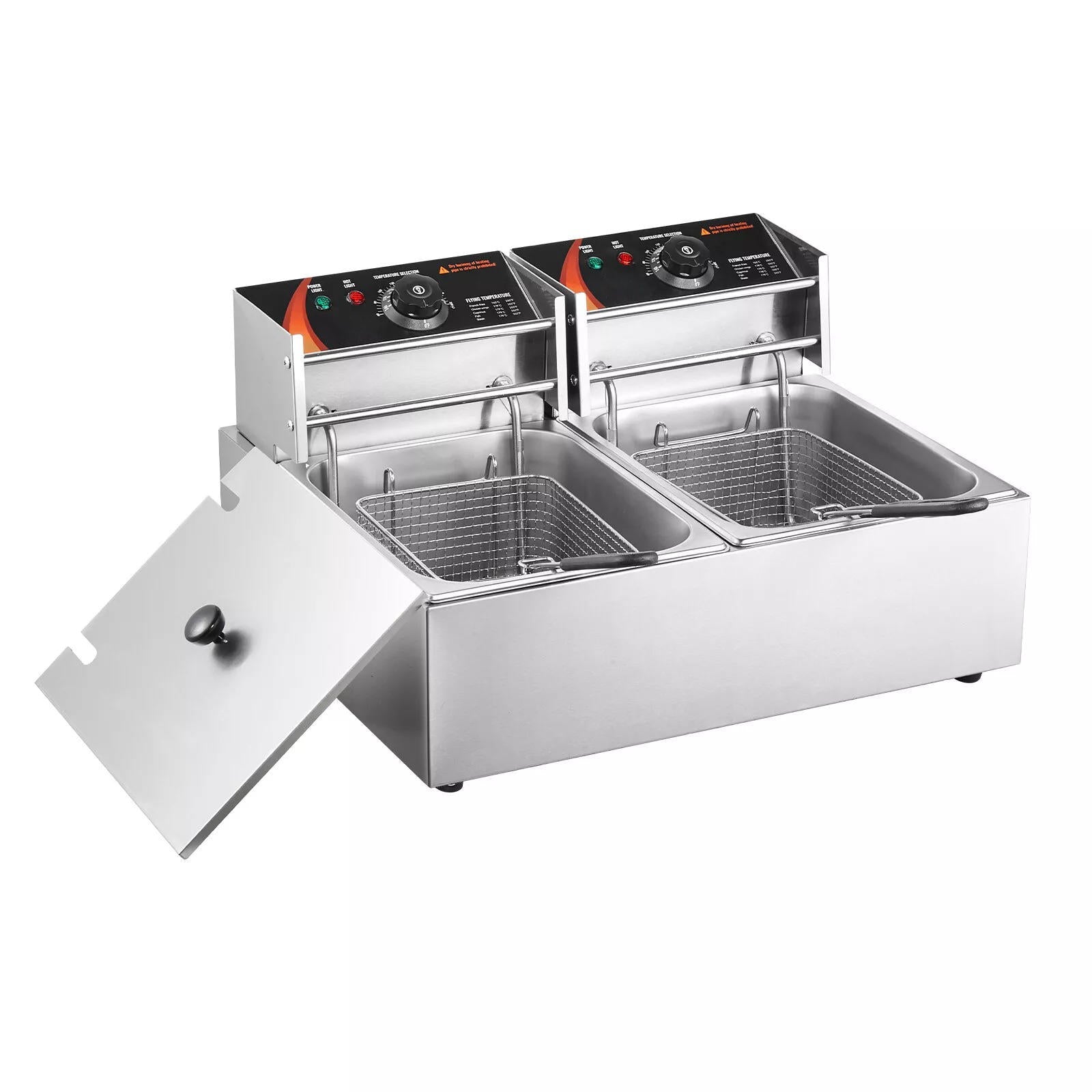 25Qt Commercial Electric Deep Fryer