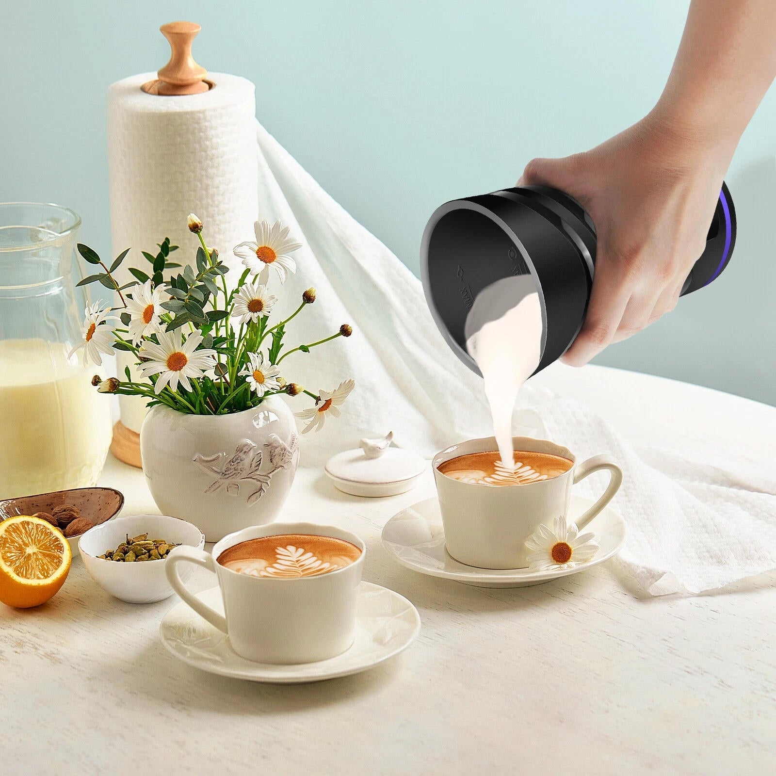 Smart Milk Frother And Steamer