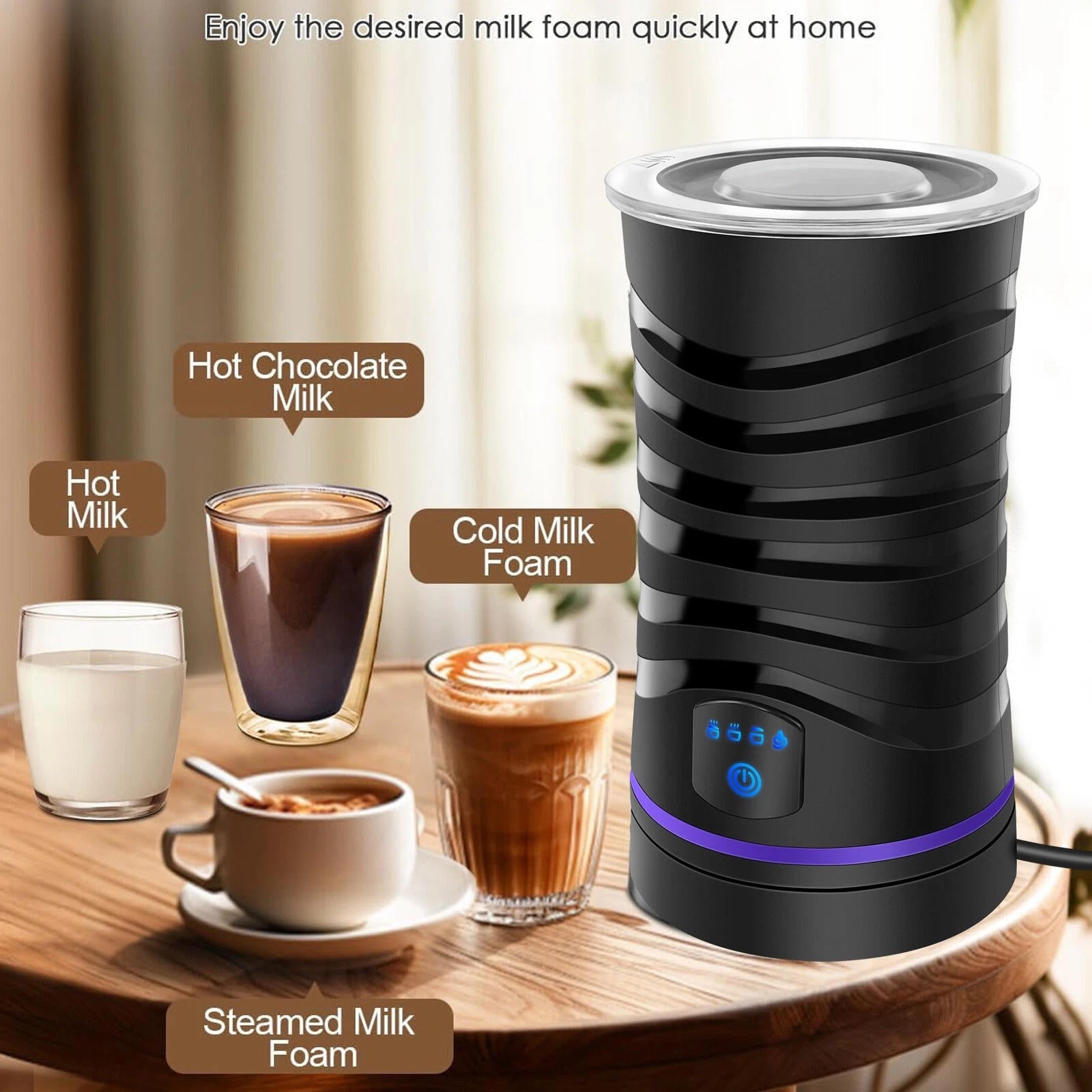 Smart Milk Frother And Steamer