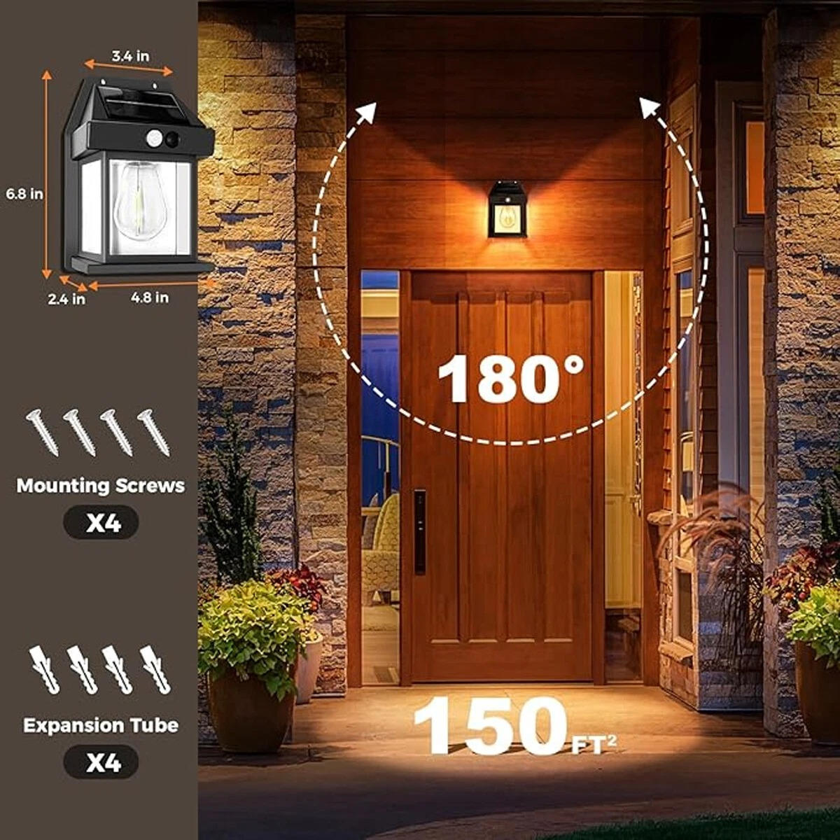 Outdoor Wall Lights With Sensor