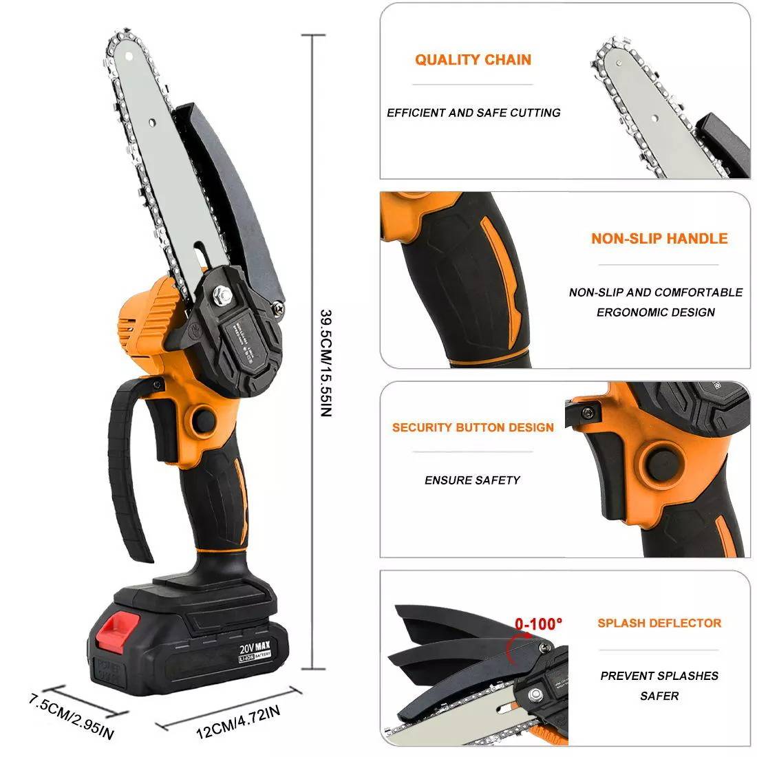Cordless Mini Electric Chainsaw