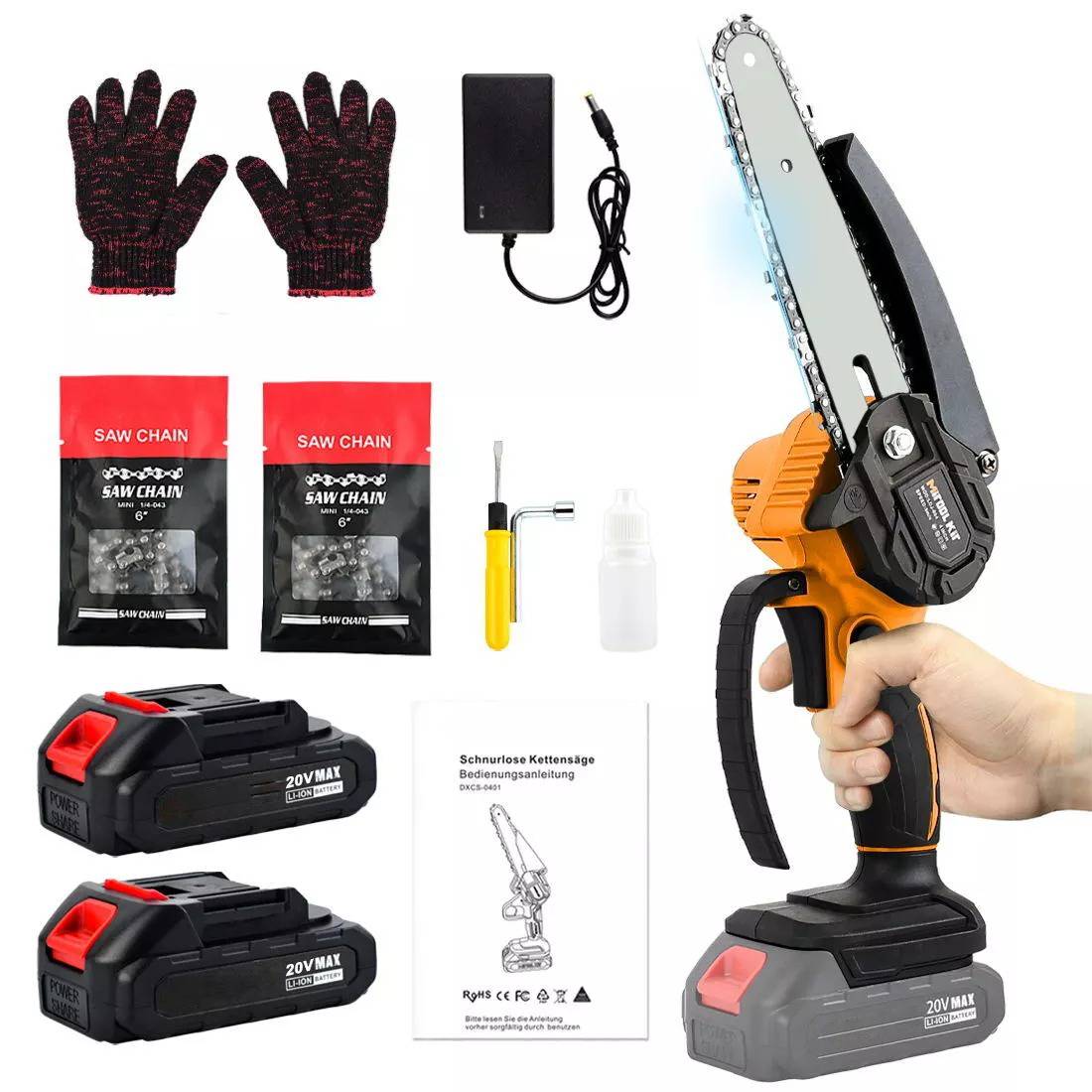 Cordless Mini Electric Chainsaw