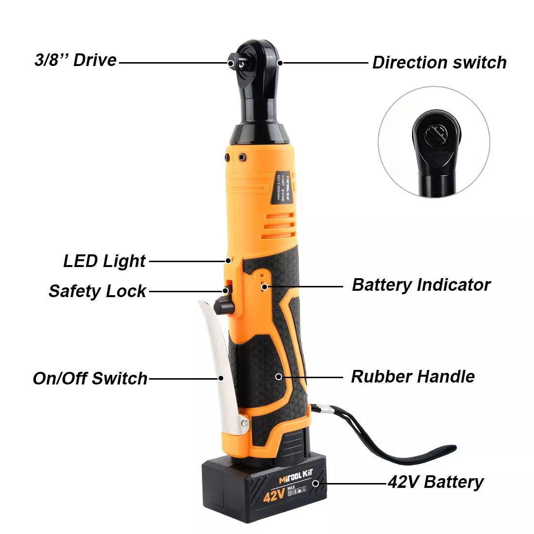 Cordless 3/8" Ratchet