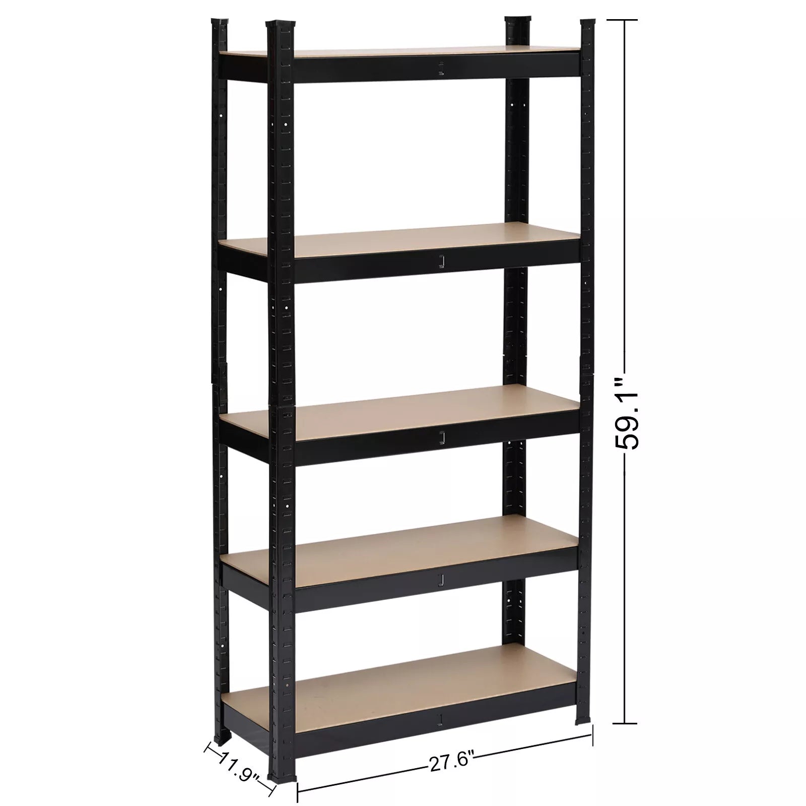 Adjustable 5-Tier Shelf Garage Shelves