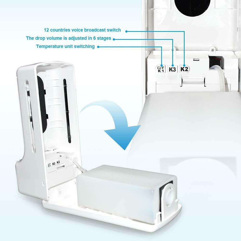 Automatic Sanitizer Dispenser Infrared Thermometer Touchless with Floor stand