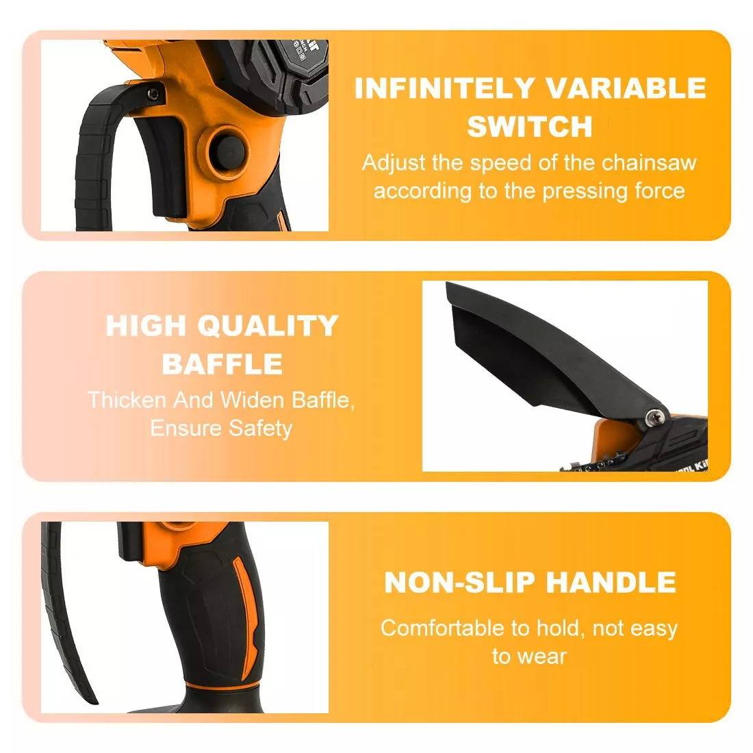 Cordless Mini Electric Chainsaw