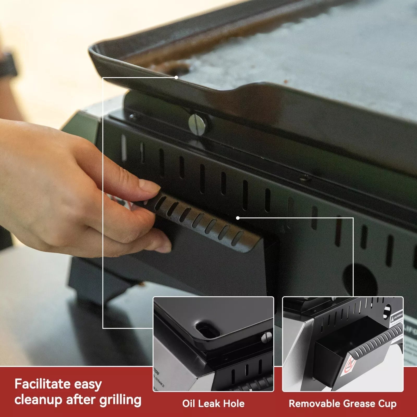 Portable Tabletop Gas Grill