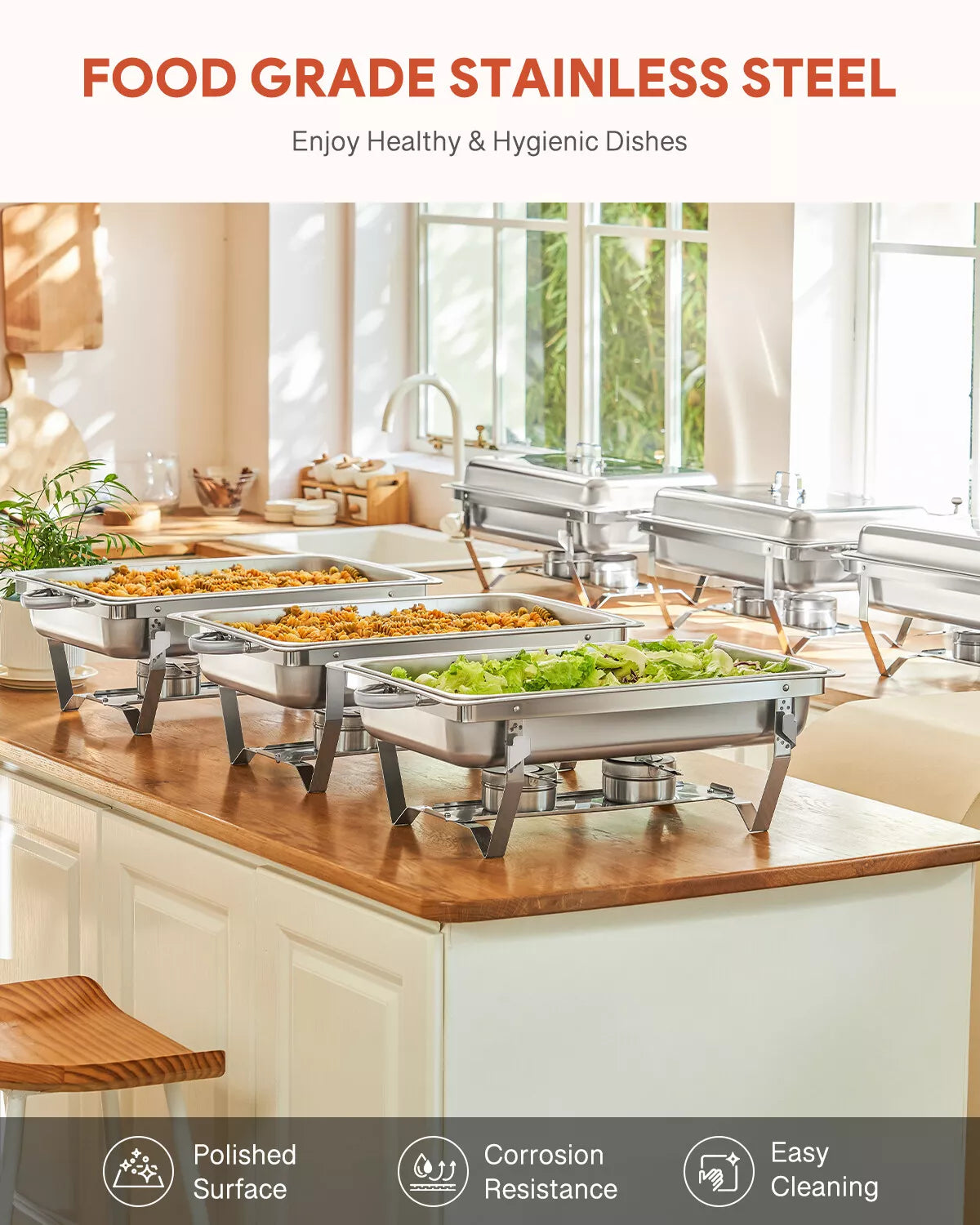 6 Set Buffet Food Warmer