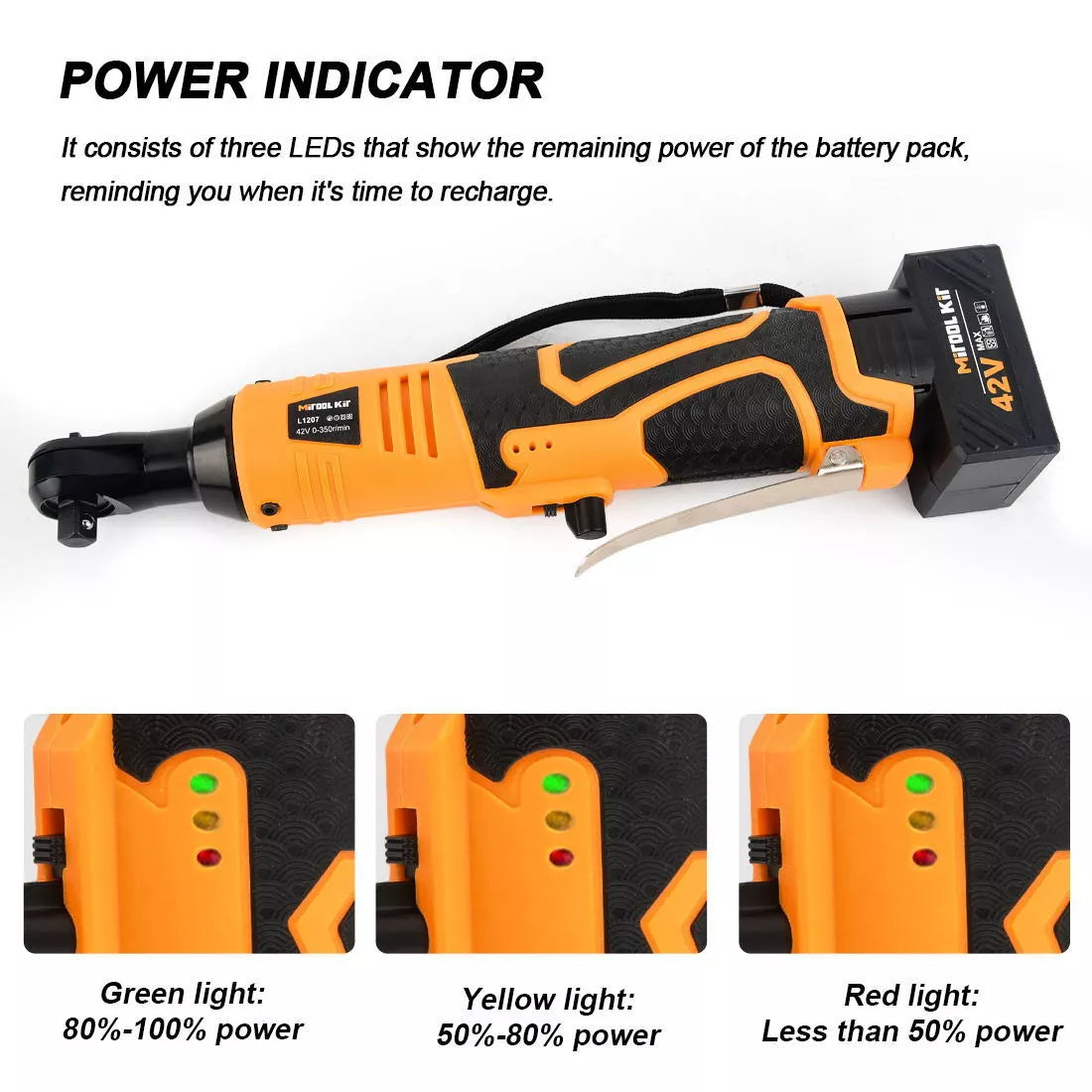 Cordless 3/8" Ratchet