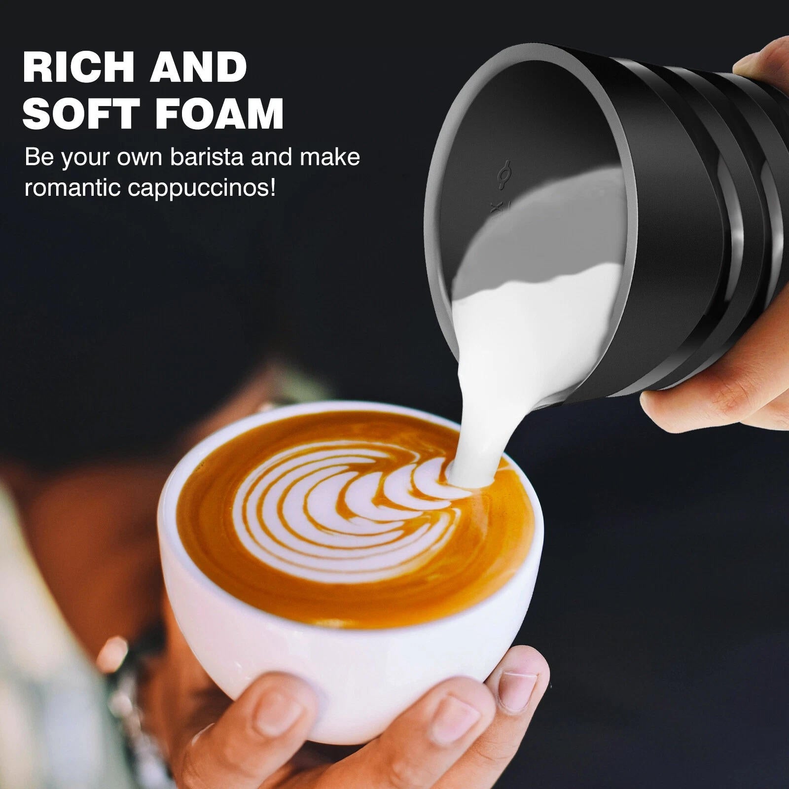 Smart Milk Frother And Steamer