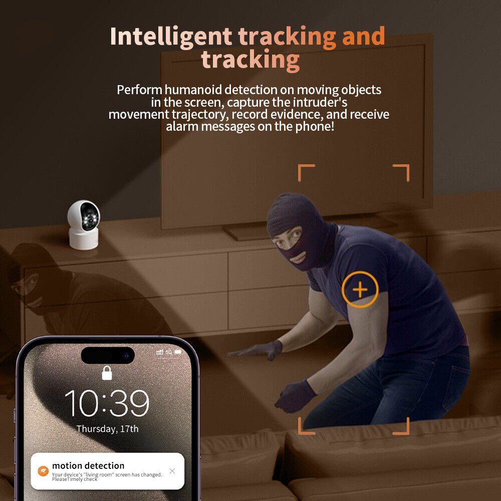 Indoor Security Camera Baby Monitor