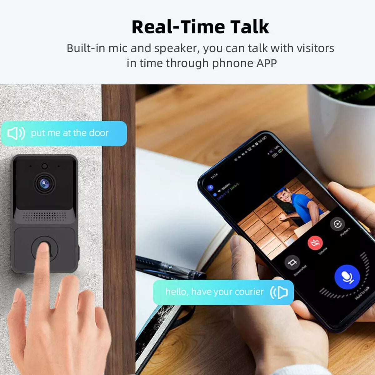 Wifi Video Doorbell Camera