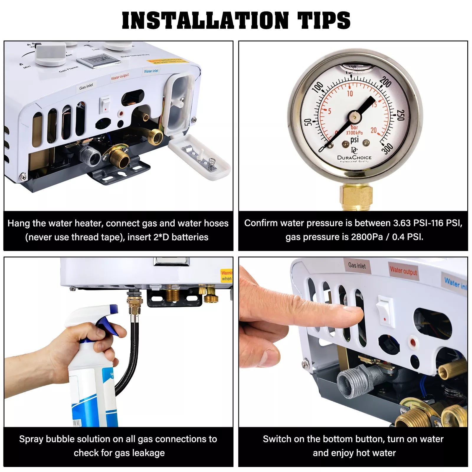 Instant Water Heater Tankless