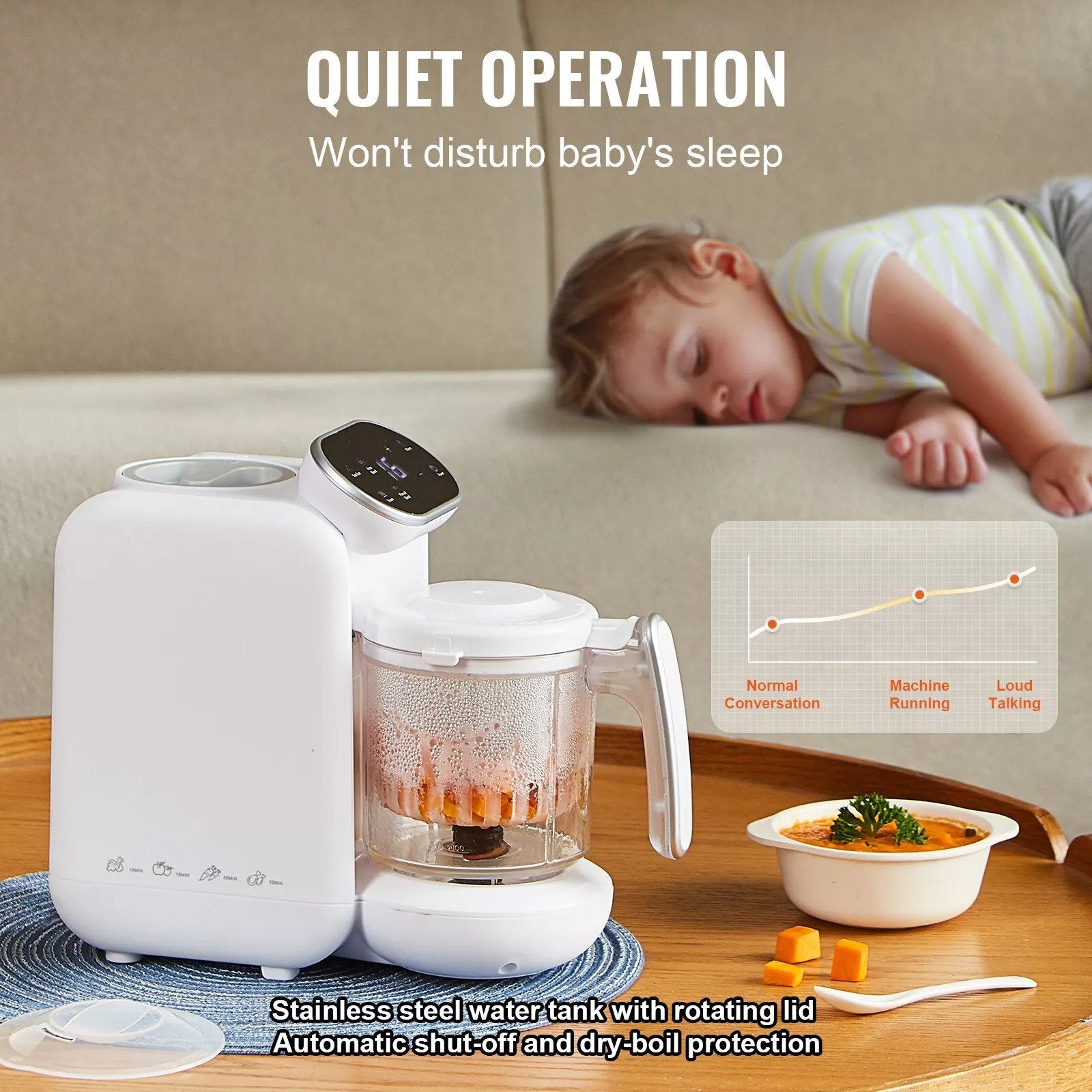 Baby Food Maker And Steamer
