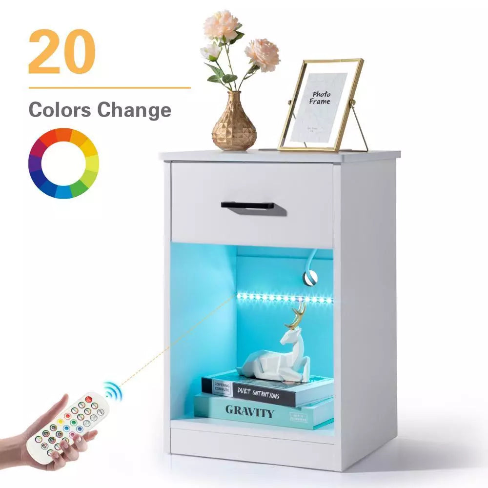 Nightstand Bedside Table