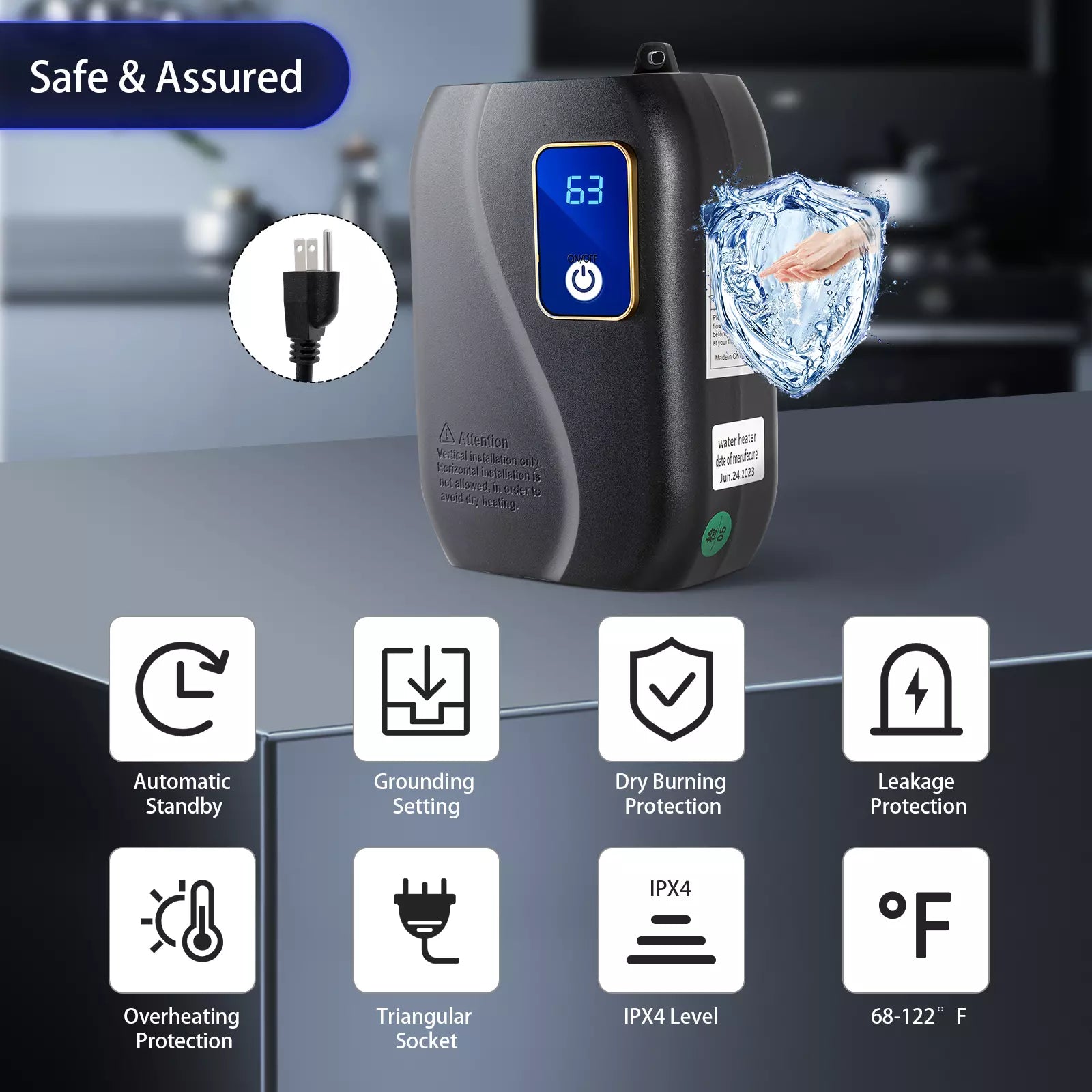 Instant Water Heater Tankless