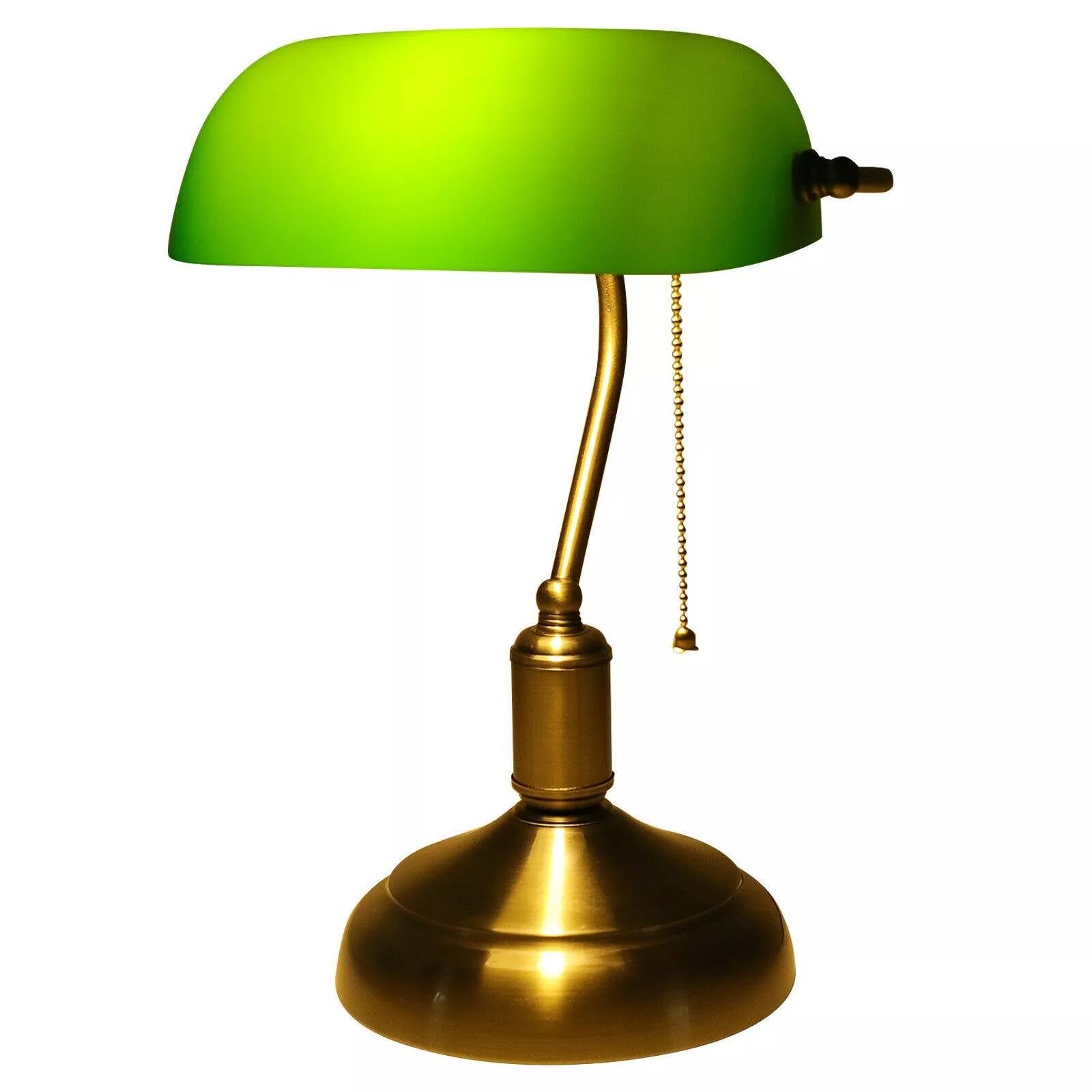Vintage Bankers Lamp