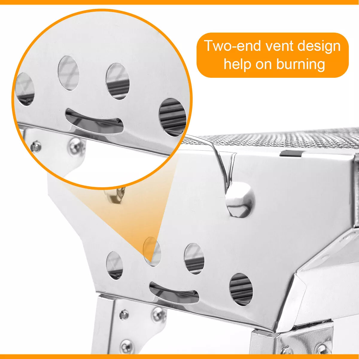 Portable Charcoal Grill With Folding Legs