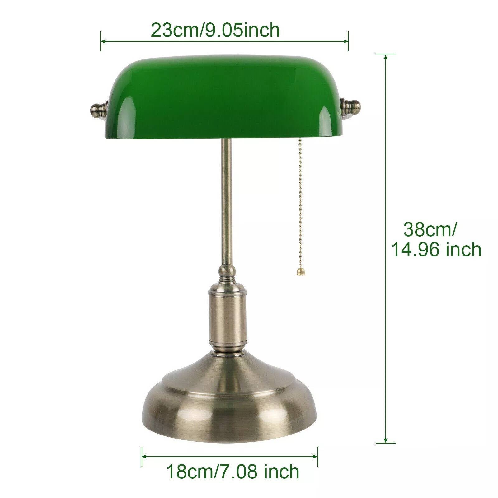 Vintage Bankers Lamp