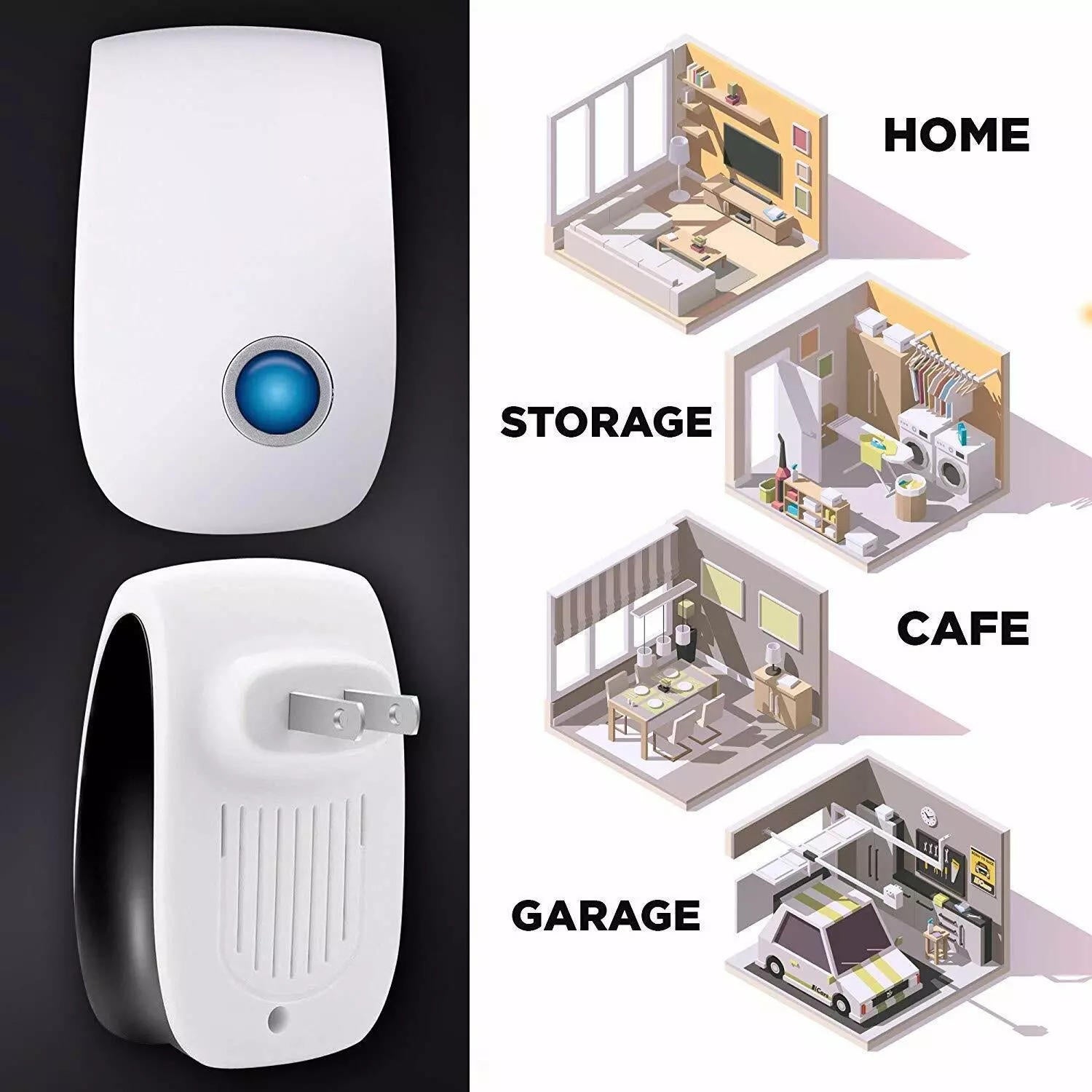 Ultrasonic Mice And Rat Repellent 6 Pack