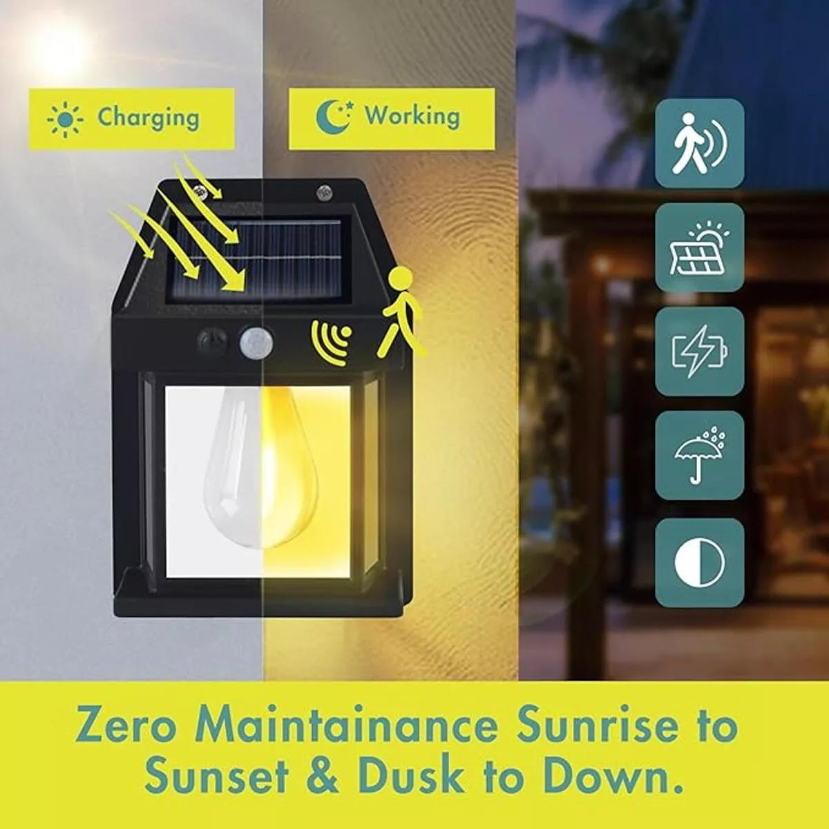 Outdoor Wall Lights With Sensor