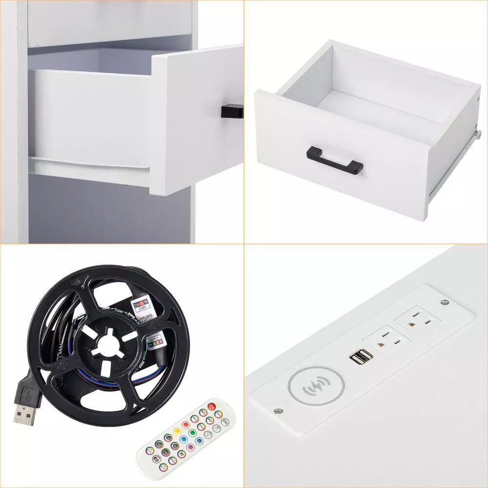 Nightstand Bedside Table