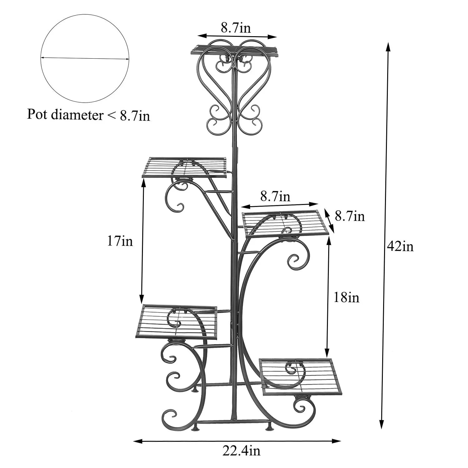 Plant Stand Metal