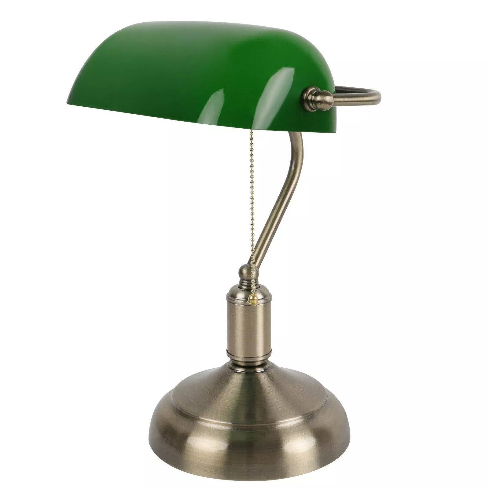 Vintage Bankers Lamp