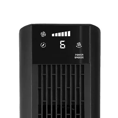 Oscillating Digital Tower Fan With Speed Control Switch