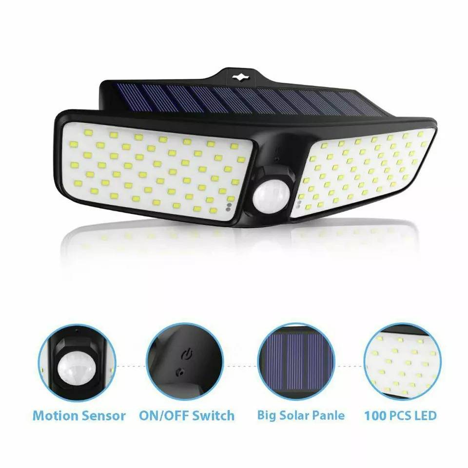 Solar Powered Outdoor Lights With Motion Sensor