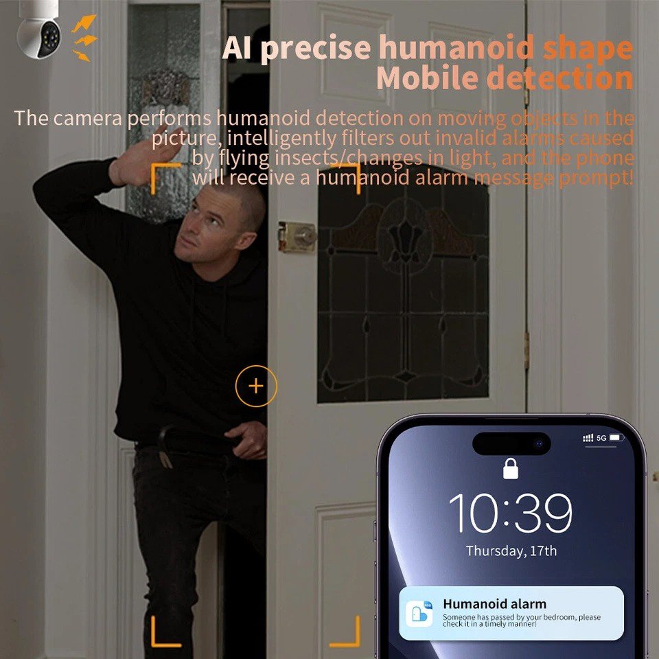 Indoor Security Camera Baby Monitor