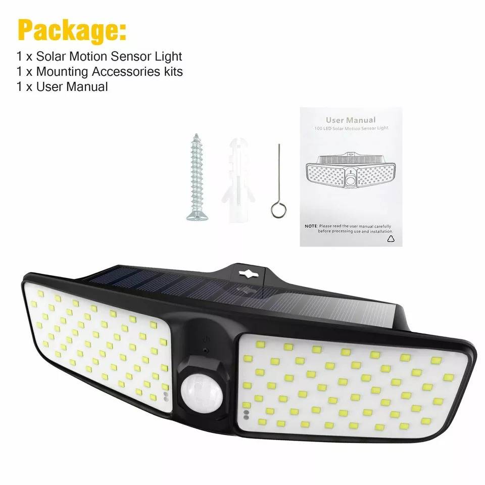 Solar Powered Outdoor Lights With Motion Sensor