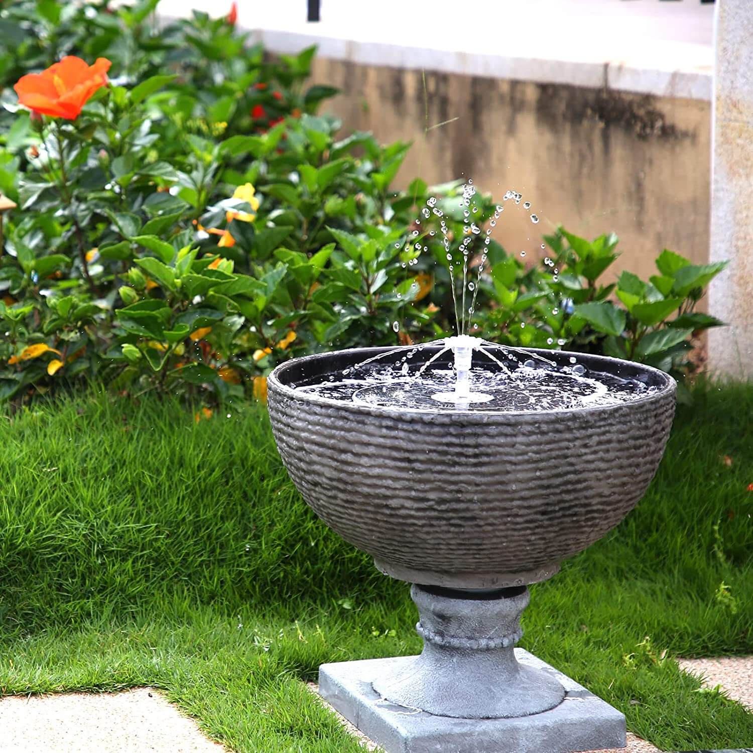 LED Solar Energy Fountain