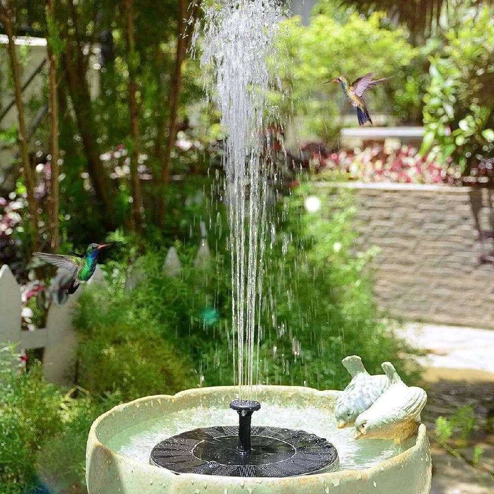LED Solar Energy Fountain