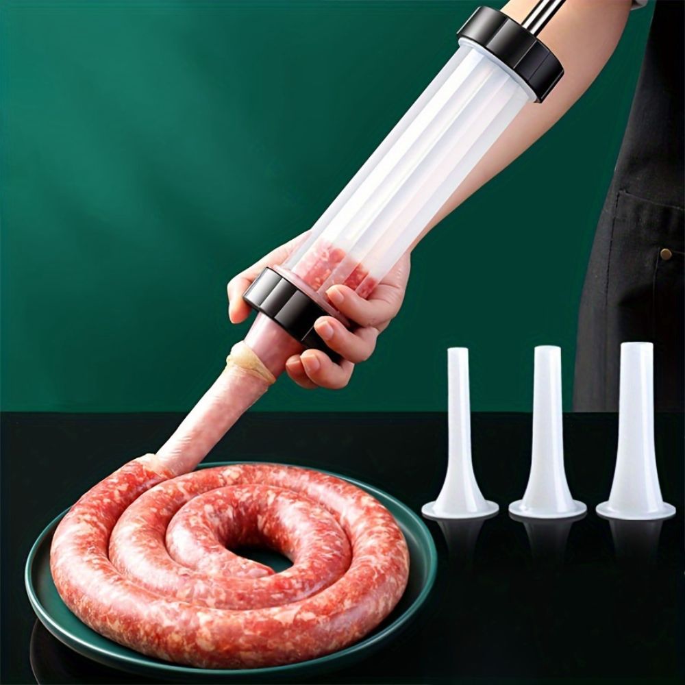 Manual Meat Sausage Stuffer Machine Kit