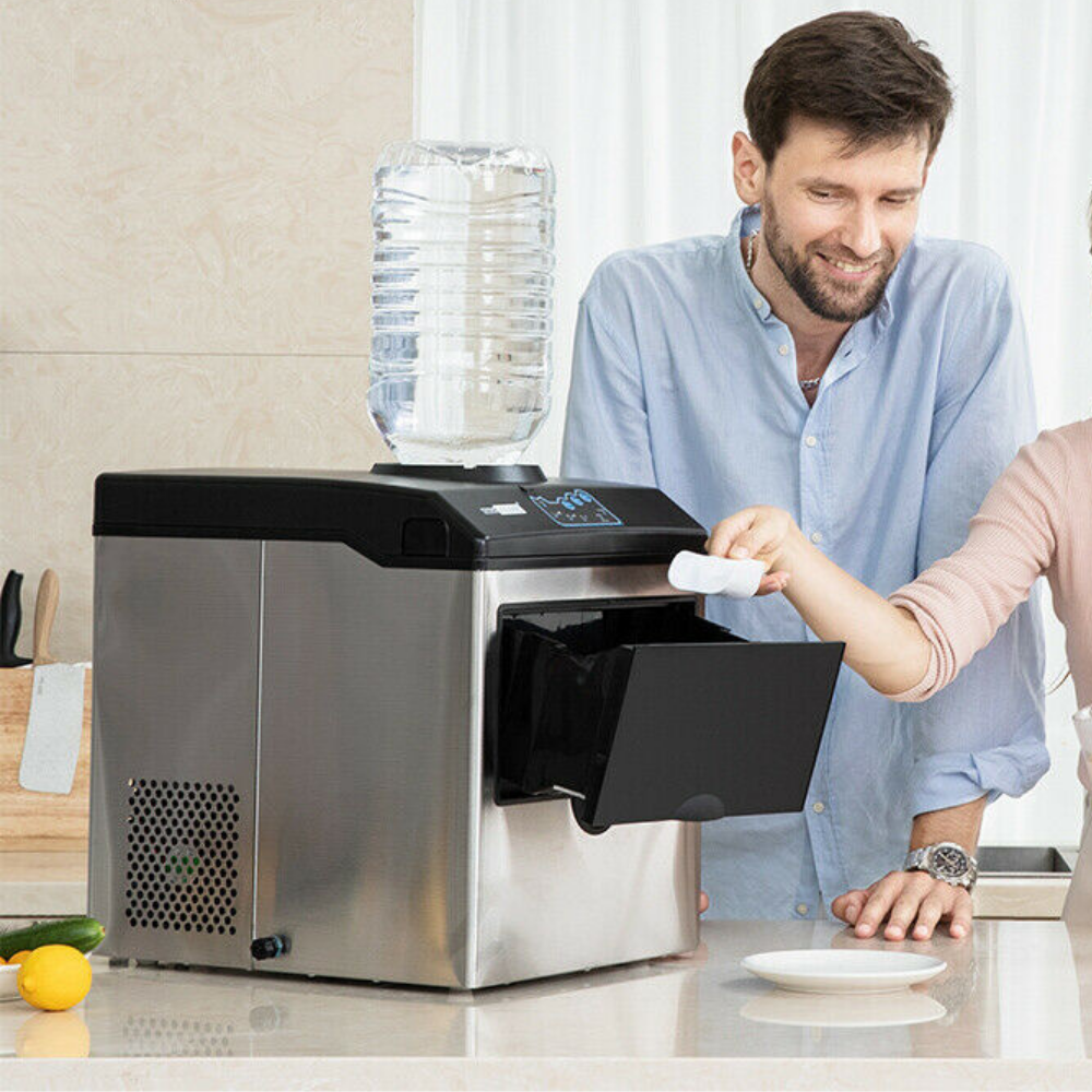 2 in 1 Multipurpose Kitchen Countertop Ice Nugget Maker Machine