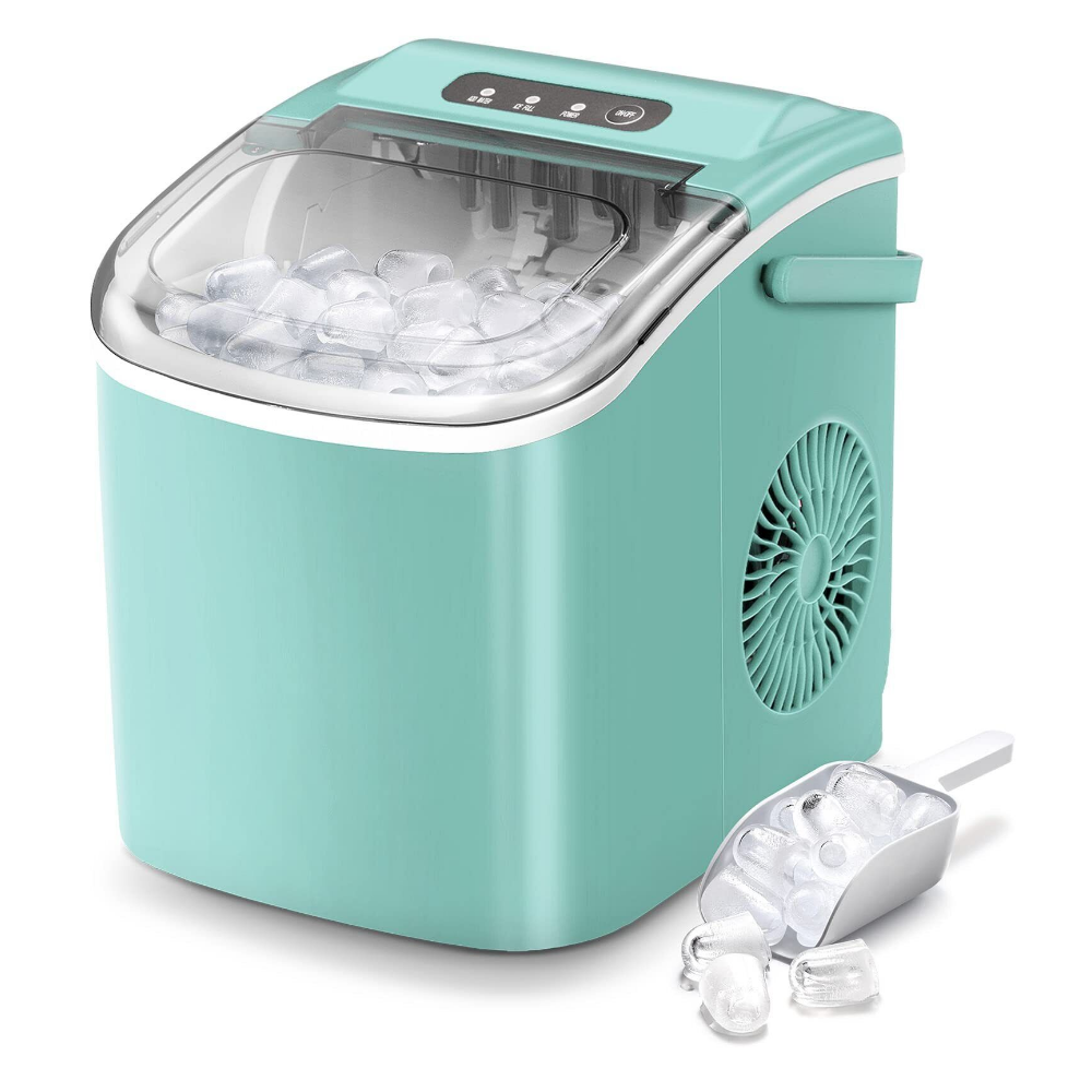 Large Capacity Portable Countertop Nugget Ice Cube Maker Machine