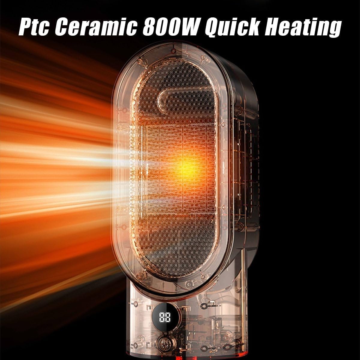 Energy-Efficient Space Heater for Small Rooms – Keep Warm This Winter with Quiet Operation