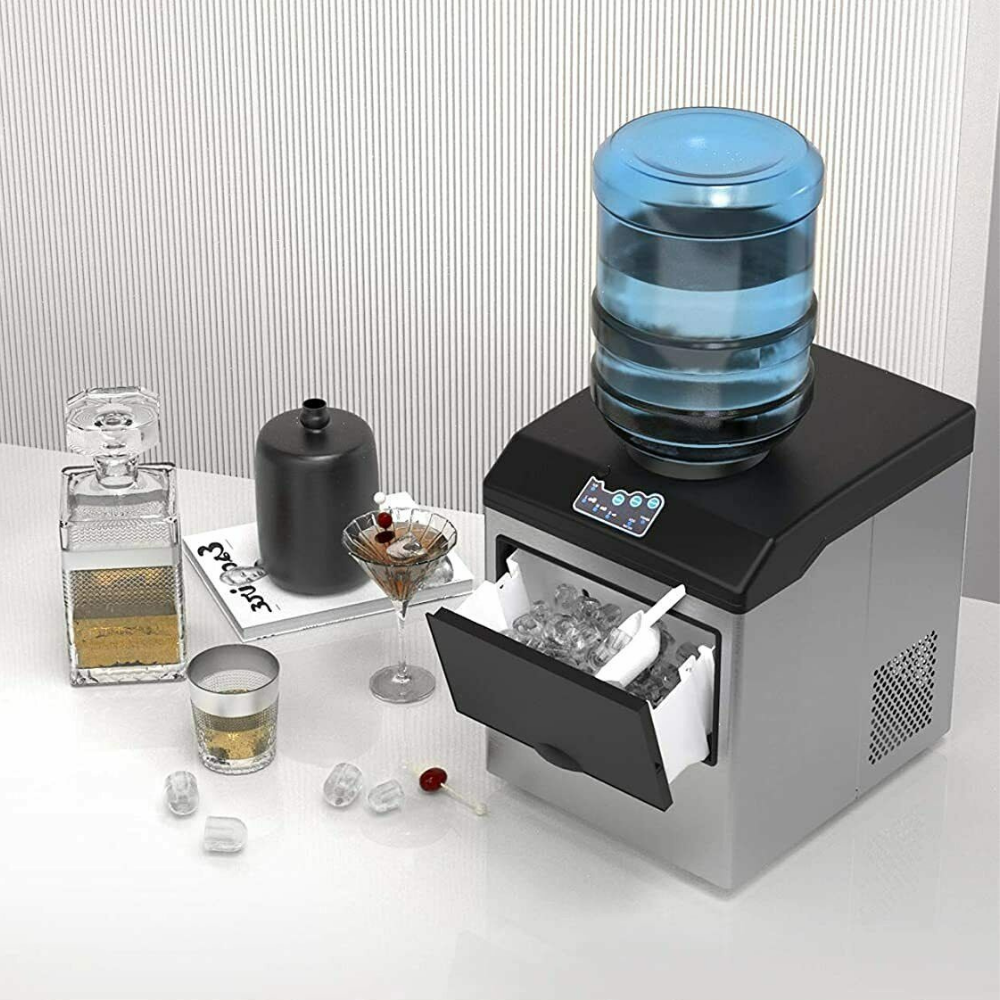 2 in 1 Multipurpose Kitchen Countertop Ice Nugget Maker Machine