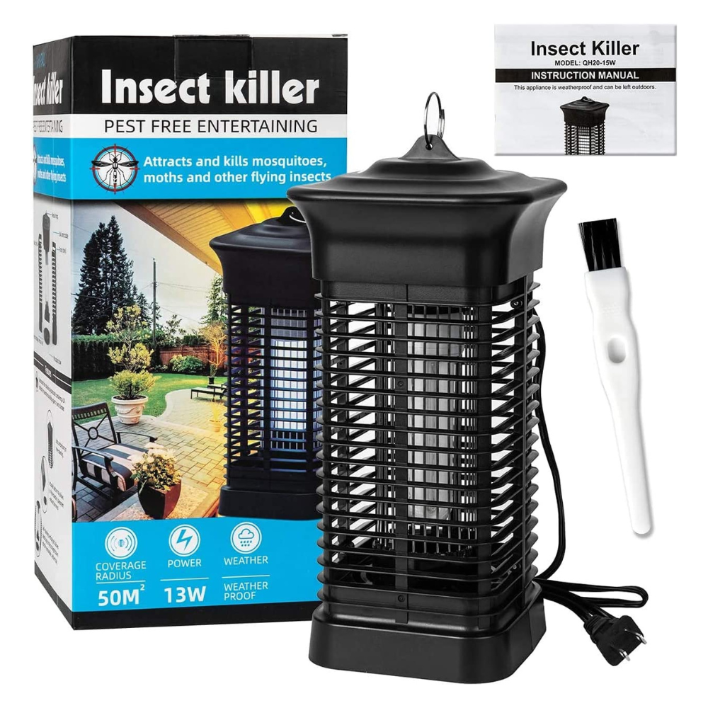 Powerful Home Indoor / Outdoor Mosquito Bug Zapper Light 110V
