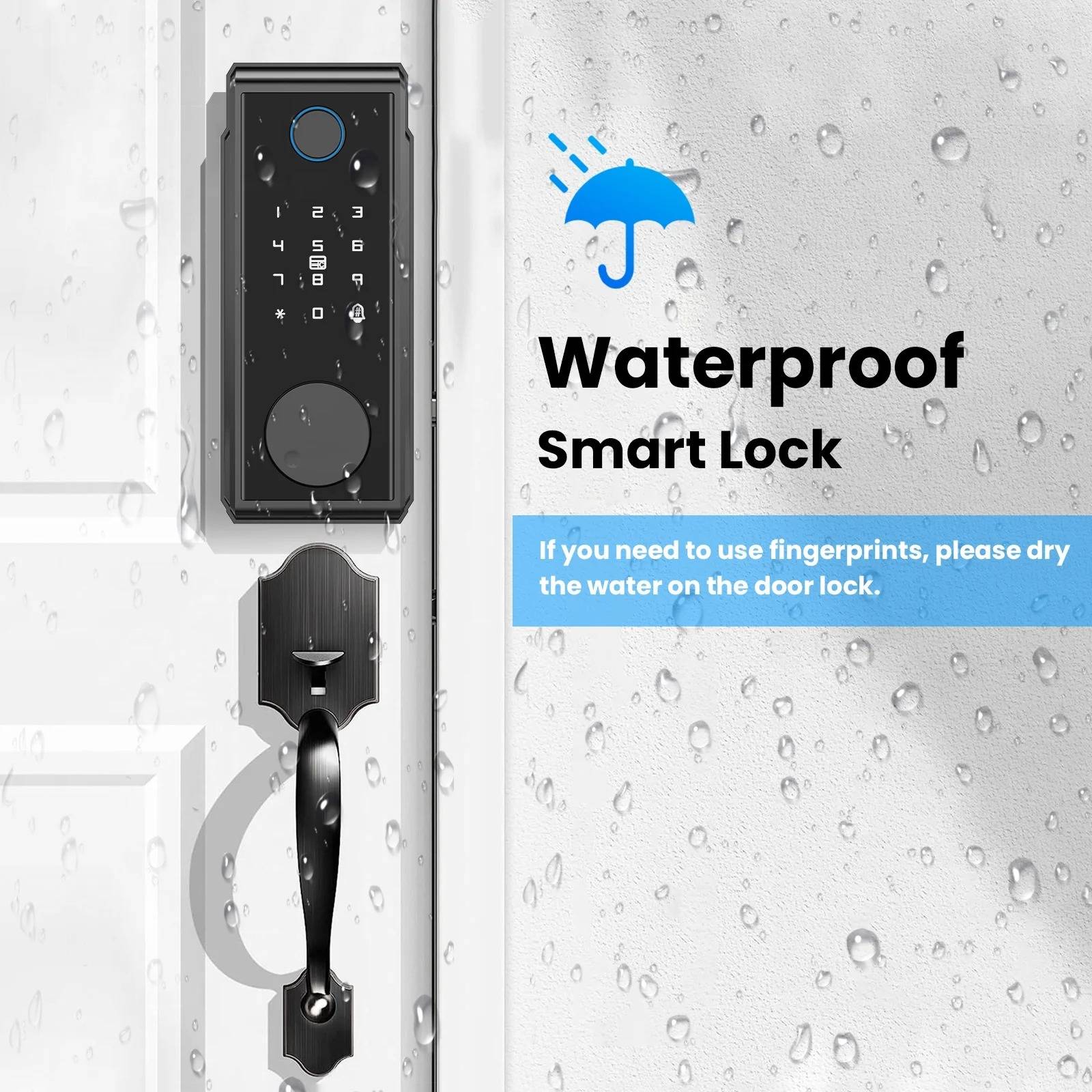 Smart Keyless Digital Deadbolt Door Lock