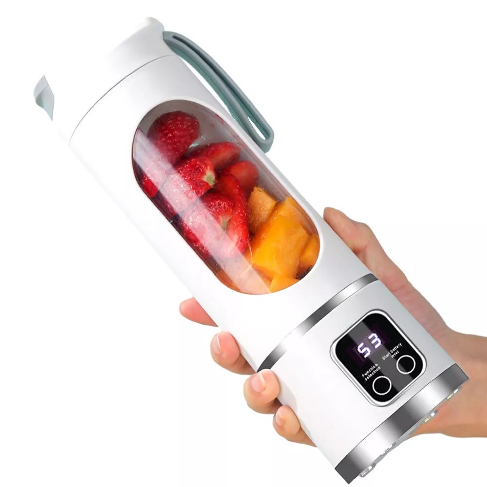 Compact Portable Fresh Fruit Smoothie Juicer Blender